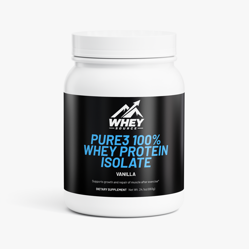 Pure3 100% Whey Protein Isolate (Vanilla)